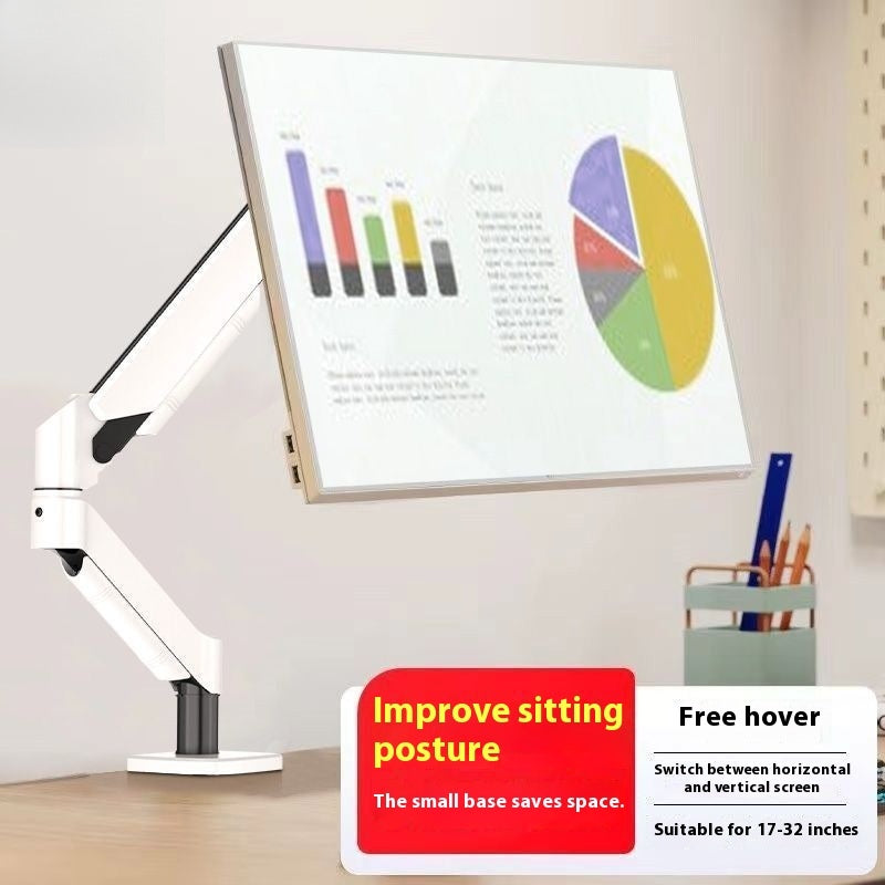 32-inch Computer Monitor Punch Free Rack Mechanical Arm Marquezshop