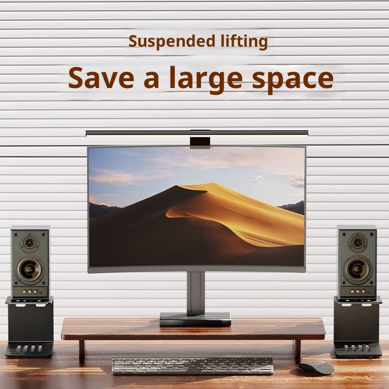 Metallic Desktop Sound Shockproof Elevated Rack Marquezshop