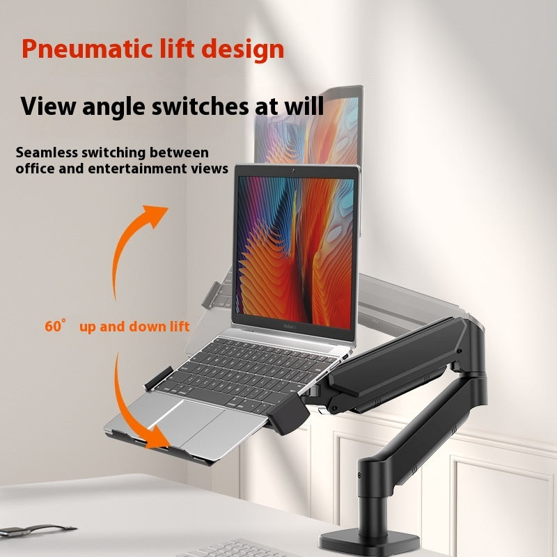 Laptop Support Suspended Cooling Desktop Height Increasing Mechanical Arm Base Marquezshop