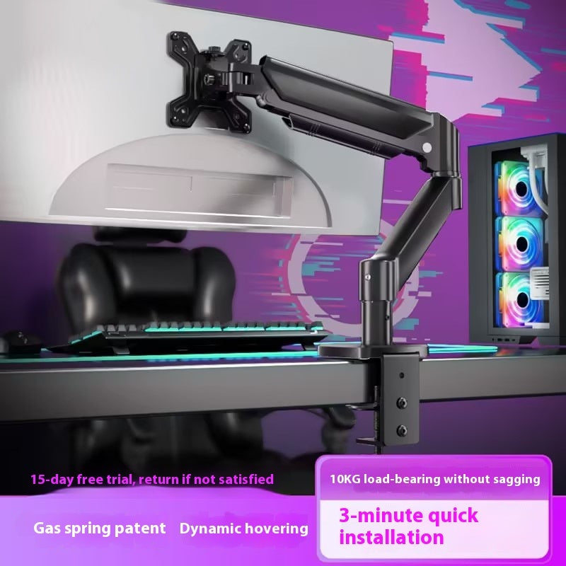 32-inch Computer Monitor Punch Free Rack Mechanical Arm Marquezshop