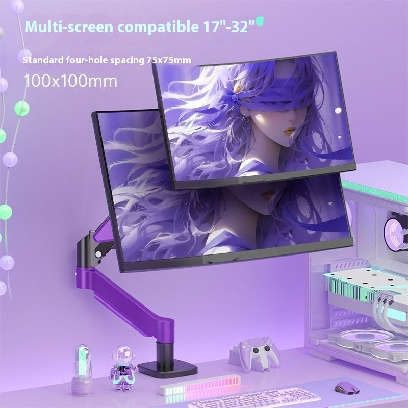 32-inch Computer Monitor Punch Free Rack Mechanical Arm Marquezshop