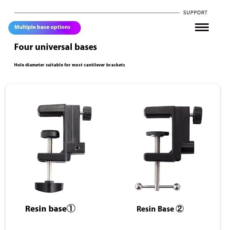 Desktop Lazy Bracket, Tablet Cantilever Support Frame, Live Streaming And Drama-watching Artifact, Foldable Metal Cantilever Bracket Marquezshop