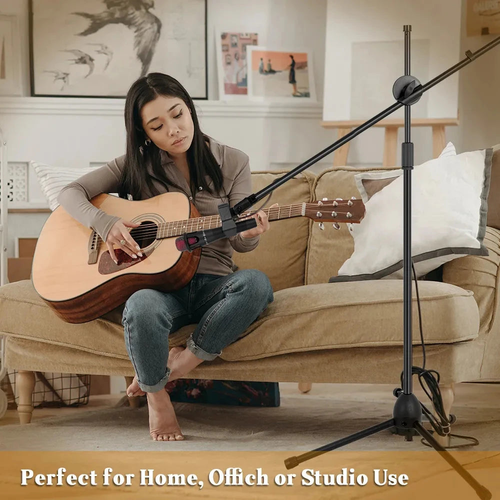 Weighted Wheat Stand Anti-stepping Three-legged Floor Shelf Microphone Stand Portable Pack Marquezshop