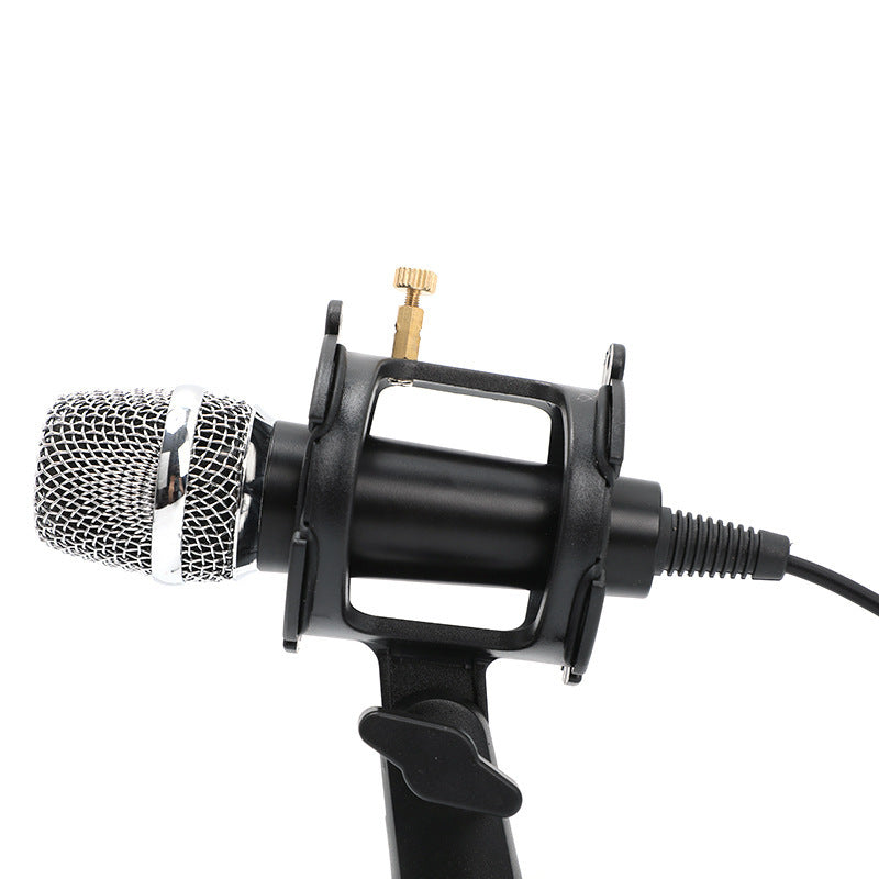 Mini Mobile Computer Live Broadcast With Stand Microphone Aluminum Marquezshop