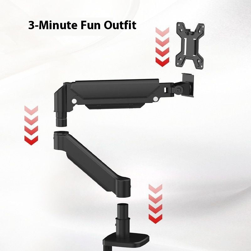 32-inch Computer Monitor Punch Free Rack Mechanical Arm Marquezshop